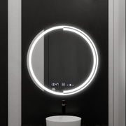 60cm στρογγυλό LED Mirror Motion Glow Sensor Consuel Marcellow Dimable Clock Discosting System