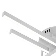 Πολυέλαιος LED τηλεχειριστηρίου GIO, 54W, 4 στοιχείων, κρύο/ψυχρό/ουδέτερο φως, ρυθμιζόμενο, λευκό