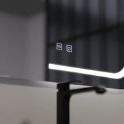 Mirror LED ορθογώνιο 80x60cmtouch retrica system disrosting