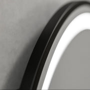 Mirror LED Γύρος 60cm Celesti Majesti Noir Eleva Motionglow Marcello System Disability & Daim Θερμόμετρο
