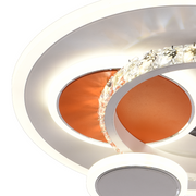 LED LED Heliox, 43W, 4 κύκλοι, κρύο/ζεστό/ουδέτερο φως, λευκό
