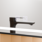 Mirror LED ορθογώνιο 45x60cm Taglio Touch System Disfigure