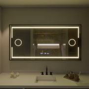 Ορθογώνιο LED Mirror 120x80cm Sensor MotionGlow Marcello Distrosting System