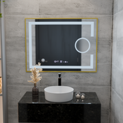 Mirror LED ορθογώνιο 50x70cm Eclat Motionglow Marcello Disputs & Termeter Luba Cosmetica Dimabil