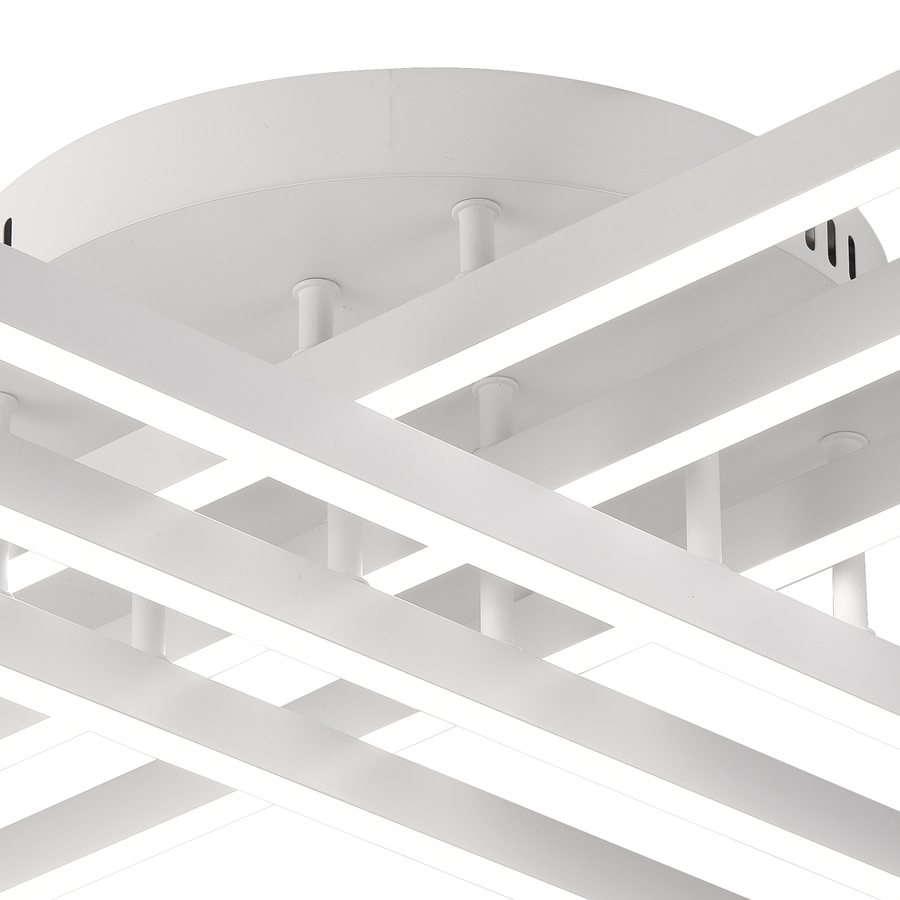 Πολυέλαιος GIO LED, 82W, Κρύο/Ζεστό/Ουδέτερο φως, Λευκό