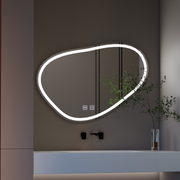 Mirror LED Touch Quaszare 90x65 cm