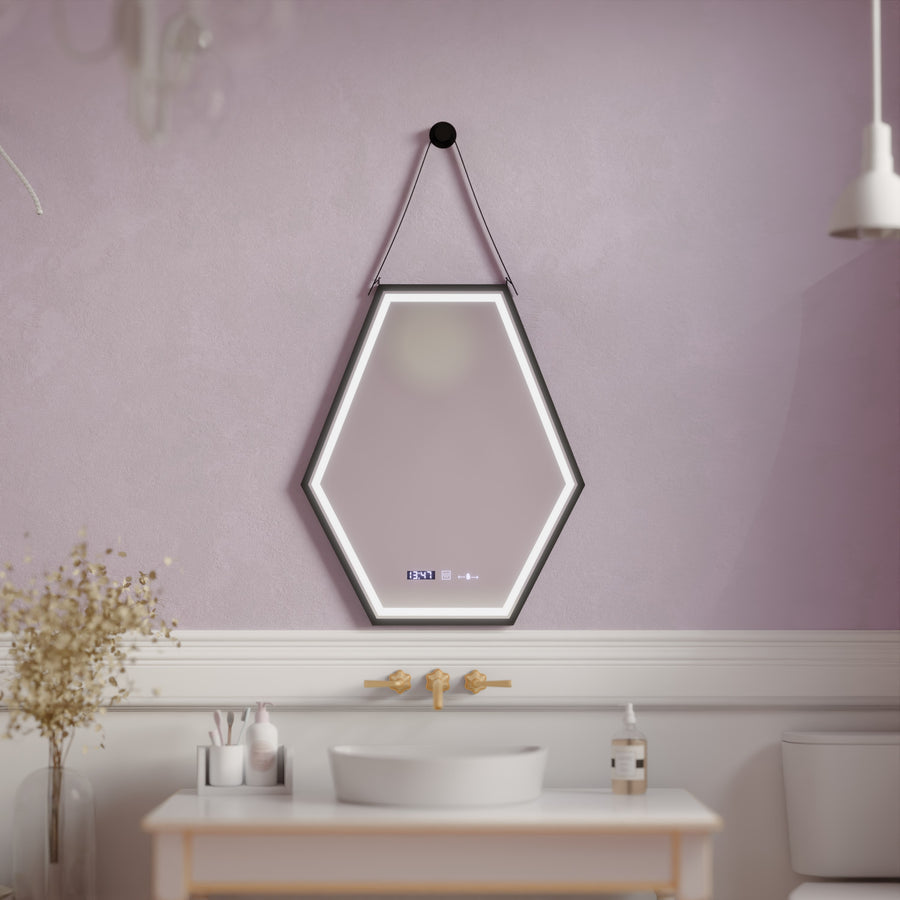 Ορθογώνιο LED Mirror 120x80cm Sensor MotionGlow Marcello Distrosting System