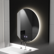 54x60 Semiluna LED Mirror - Σύστημα διάθεσης Arcana Touch Dimabil Dimabil