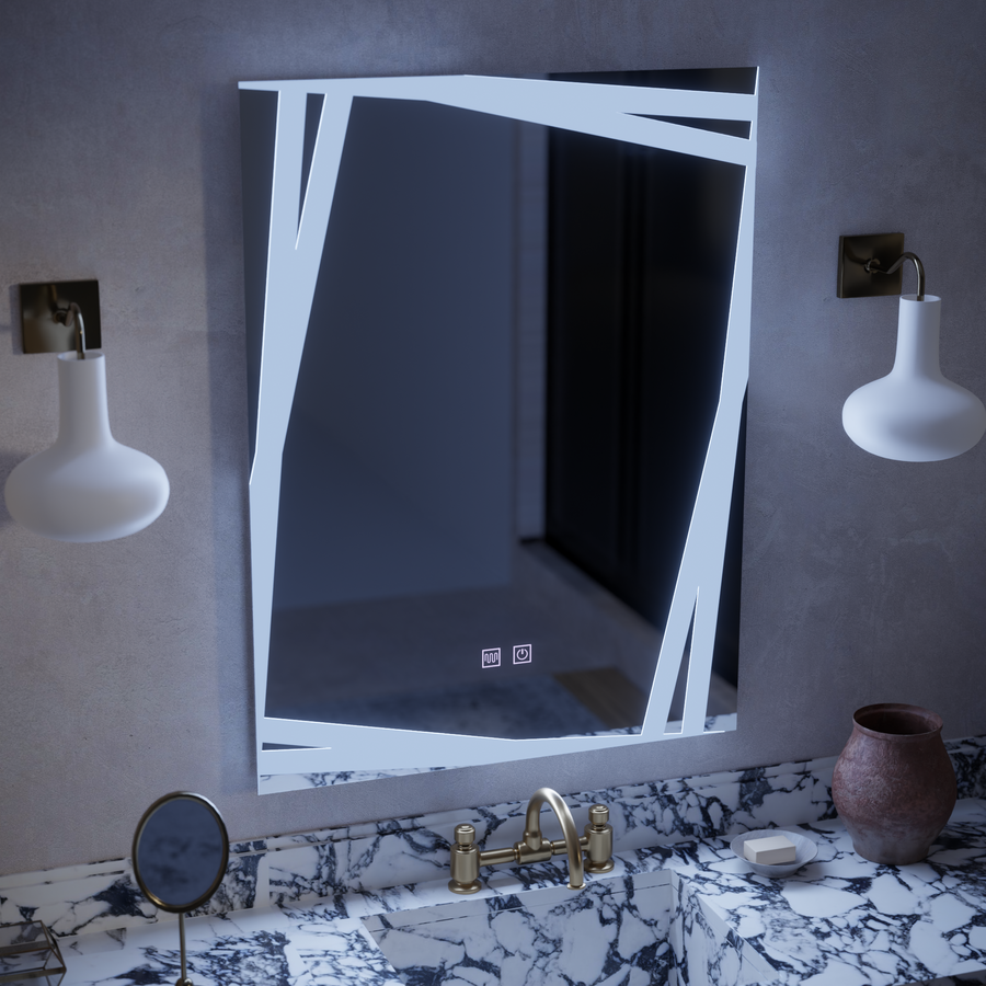 Mirror LED Touch Infinitum System Disrosting 60x80cm
