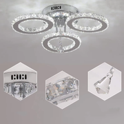 LED Lulus με το τηλεχειριστήριο Cristal Alanubis 37W