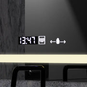 Mirror LED ορθογώνιο 80x60cm Ορισμός Motionglow Marcello Αποσυναρμολόγηση του συστήματος απόψυξης ρολογιού