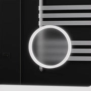 Mirror LED ορθογώνιο 120x80cm Souverain Motionglow Marcello Αποστολικό Σύστημα Ρολόι & Dimable Cosmetic Terometer