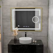 Mirror LED ορθογώνιο 50x70cm Eclat Motionglow Marcello Disputs & Termeter Luba Cosmetica Dimabil