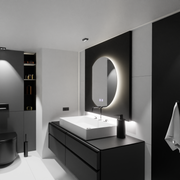 54x60 Semiluna LED Mirror - Σύστημα διάθεσης Arcana Touch Dimabil Dimabil