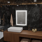 Mirror LED ορθογώνιο 50x70cm InsideUs System System Disabilities