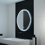 60cm στρογγυλό καθρέφτη LED - SPIRallus Touch System Άγνωστο απενεργοποίηση