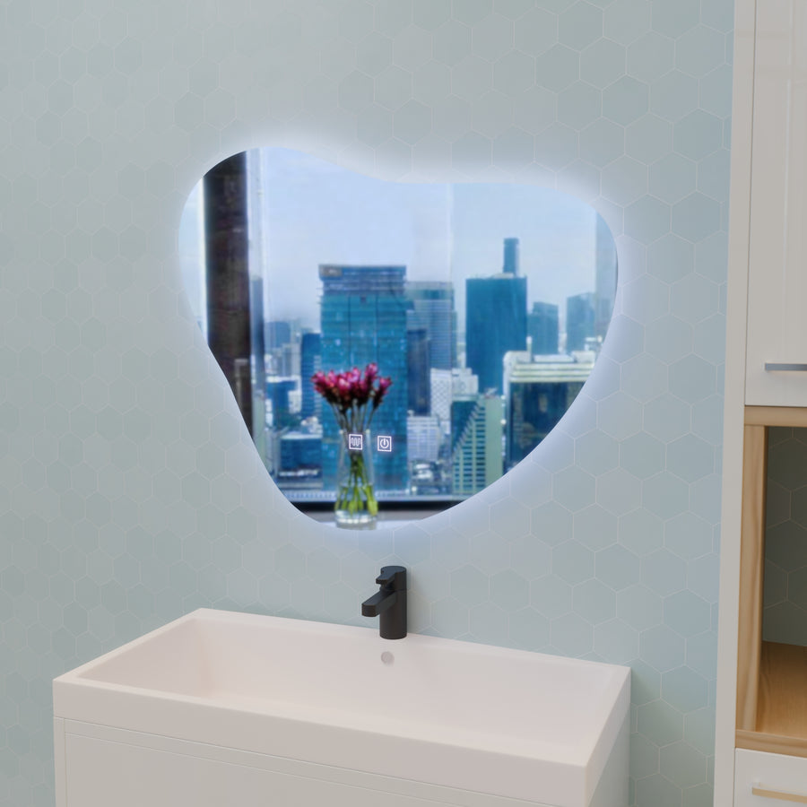 Mirror LED Touch Avonita System Disbrulation 87x70cm
