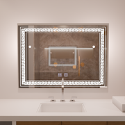 Mirror LED ορθογώνιο 80x60cm Vorice Touch System Disabling