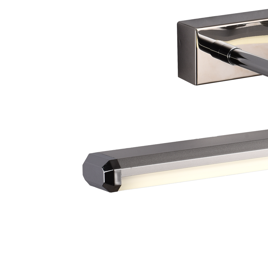 Aplica LED de Baie, BALATON, 11W, liniara, lumina Neutra, Crom Lucios