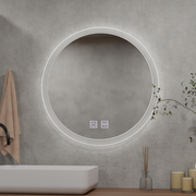 Στρογγυλός καθρέφτης 70cm Noxia Touch System Άγνωστο απενεργοποίηση