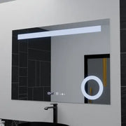 Mirror LED ορθογώνιο 100x75cm Absolu Motionglow Marcello Αποστολής Σύστημα απόρριψης ρολογιού