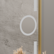 Mirror LED ορθογώνιο 50x70cm Eclat Motionglow Marcello Disputs & Termeter Luba Cosmetica Dimabil