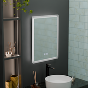 Mirror LED Touch Alecsidra System Defrition 45x60cm