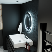 Mirror LED Γύρος 70cm Lira Verità Touch Dimable Defrition System