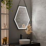Ορθογώνιο LED Mirror 120x80cm Sensor MotionGlow Marcello Distrosting System