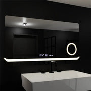 Mirror LED ορθογώνιο 80x60cm Ορισμός Motionglow Marcello Αποσυναρμολόγηση του συστήματος απόψυξης ρολογιού