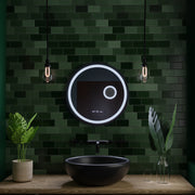 Στρογγυλό LED Mirror Sensor Motionglow Micah Marcello 60 cm Αποστολής Σύστημα απόρριψης ρολογιού