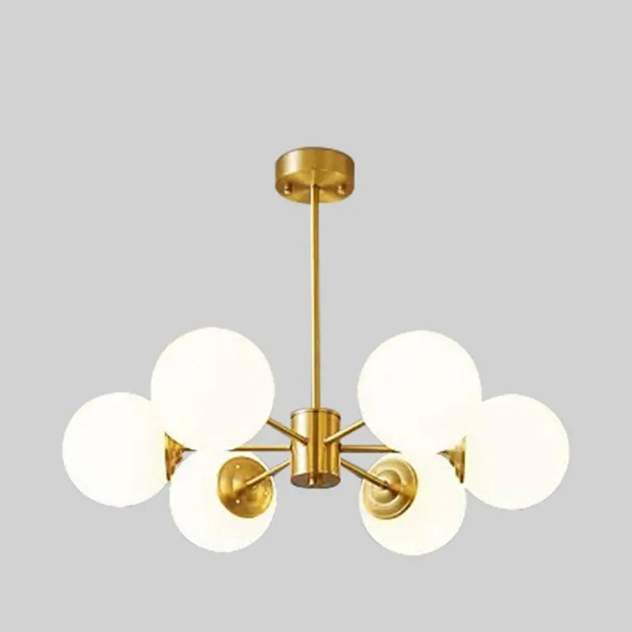 Lust Loft Manor, 6x E27, Golden White, Metal