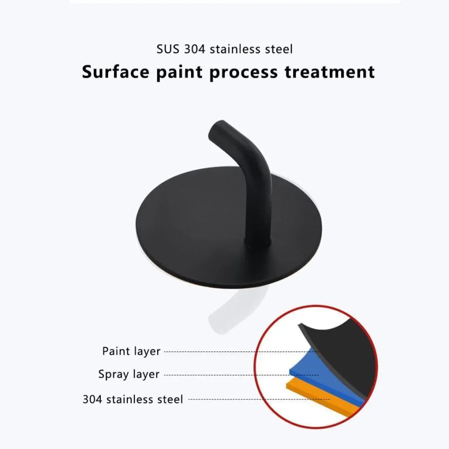 Μαύρη αυτοεξυπηρέτηση κρεμάστρας GJ651