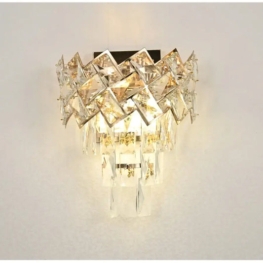 Φωτιστικό Alara Cristal 2x E27 Gold