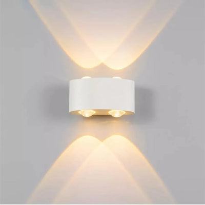 Fantasis Εφαρμογή εξωτερικού και εσωτερικού LED, 4 πηγές x 1W, IP65, μεταλλικό, λευκό, 3000K