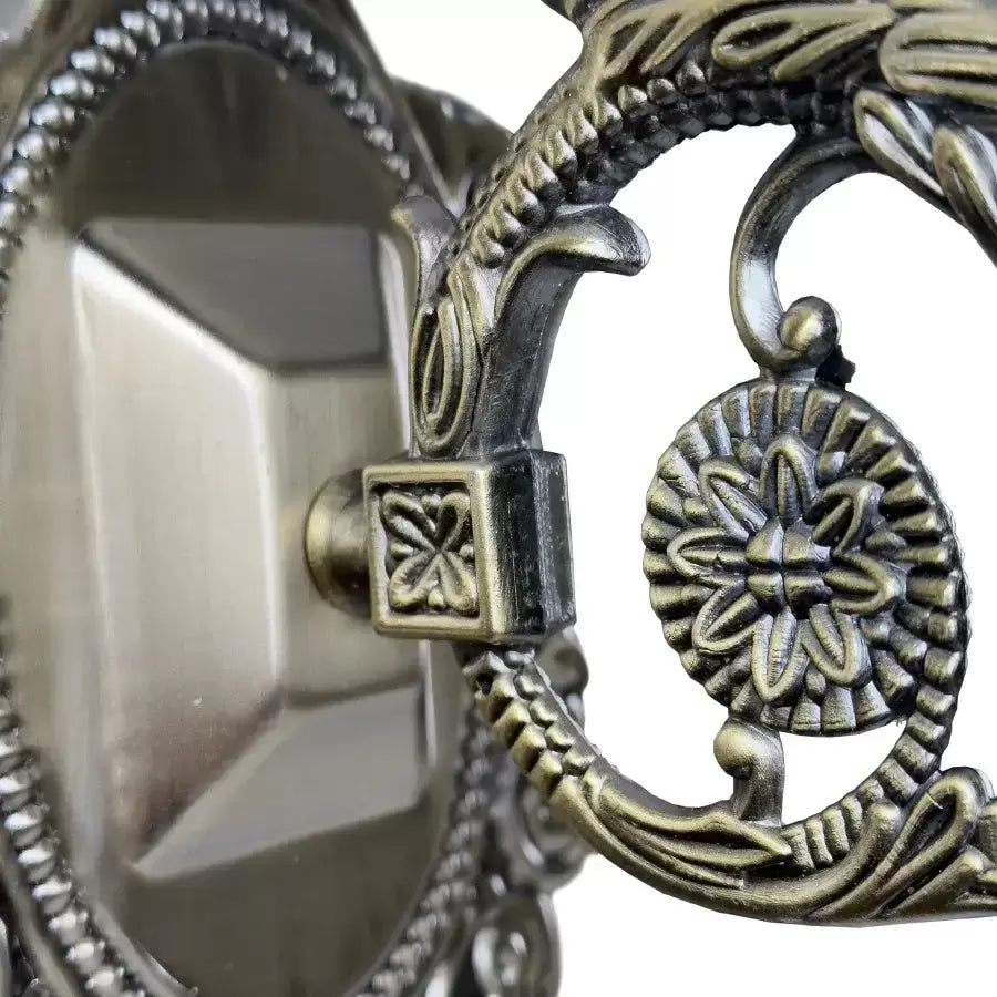 Φωτιστικό τοίχου SANSSOUCI Picollo Crystal, 1xE14, Antique Brass