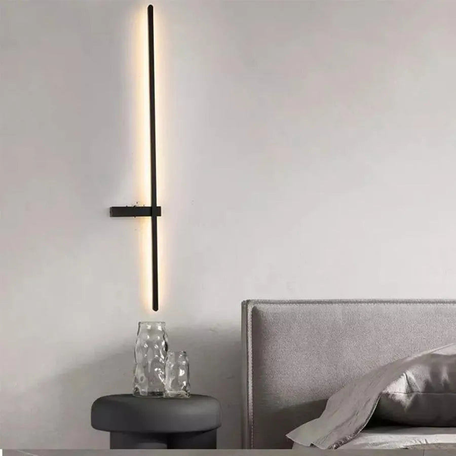 Εφαρμόστε Akasma 48W LED, σιλικόνη και μέταλλο, μαύρο