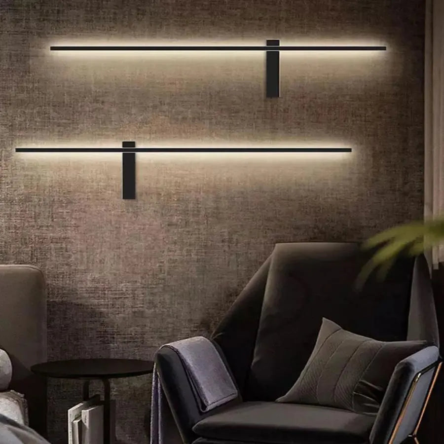 Εφαρμόστε Akasma 48W LED, σιλικόνη και μέταλλο, μαύρο