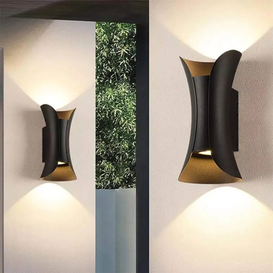 Εφαρμόστε εξωτερικό LED Heba, 10W IP65, Metal, Black
