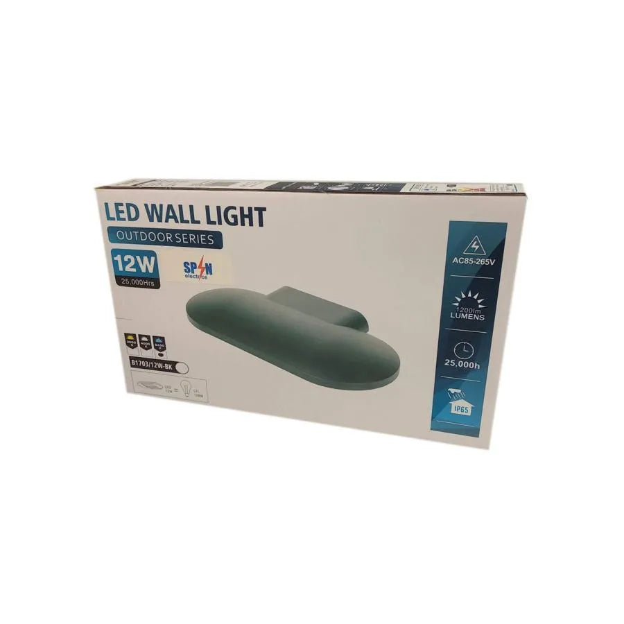 Εφαρμόστε εξωτερική LED Ronja 12W 3000K IP65 GREY