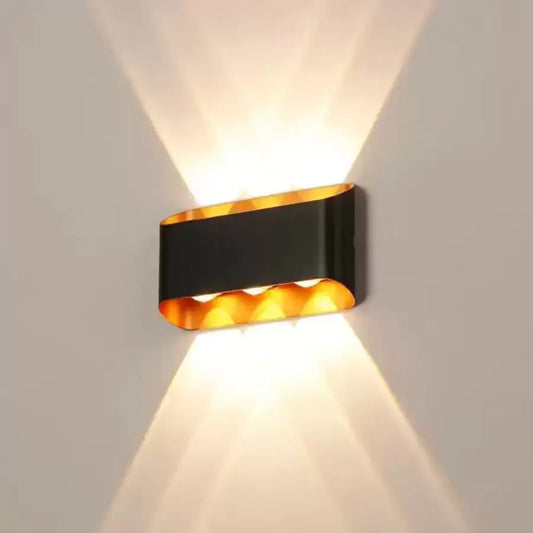 Εφαρμόστε εξωτερικό LED Emmitt 6W Black Gold