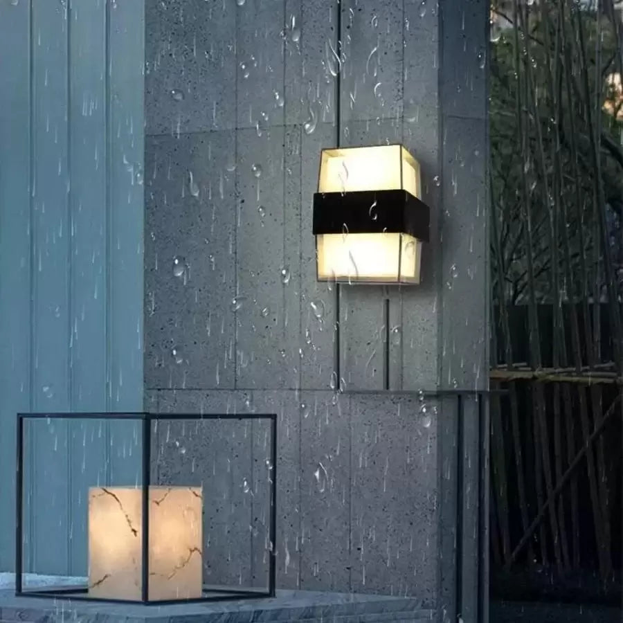 Εφαρμόστε εξωτερικό LED Kennedy 12W μαύρο και άσπρο