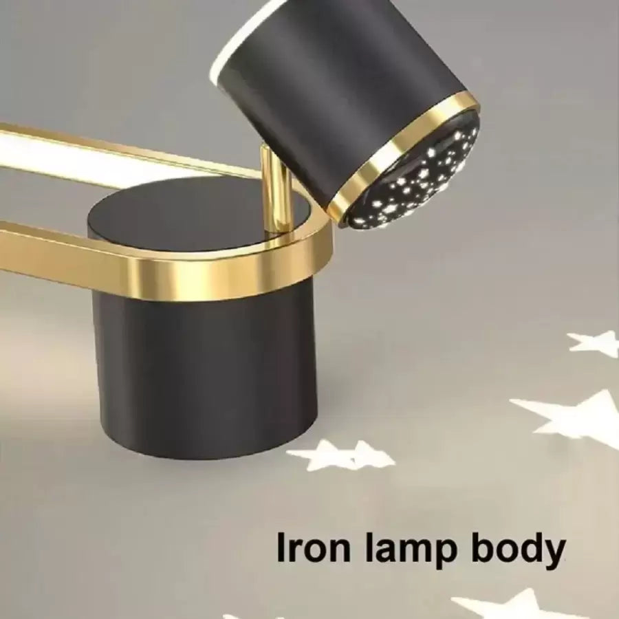 Εφαρμόστε LED Hayden 20W Black Gold