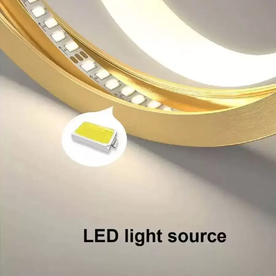 Εφαρμόστε LED Hayden 20W Black Gold