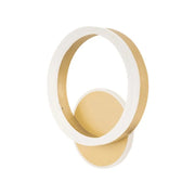 Εφαρμόστε LED Manara, 24W, χρυσό, κρύο/ζεστό/ουδέτερο φως