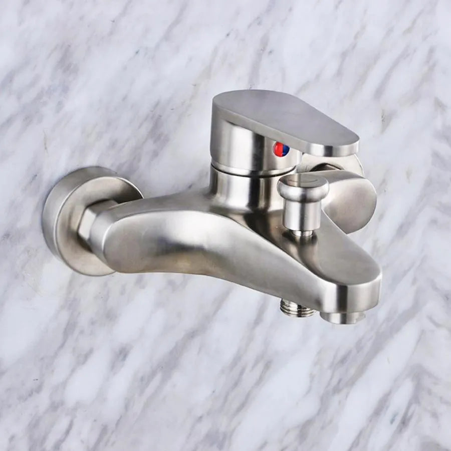 Μπάνιο μπαταρίας, ανοξείδωτο χάλυβα 304, σατέν, LY007