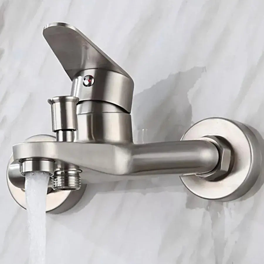 Μπαταρία Premium Bath, ανοξείδωτο χάλυβα UP304, σατέν, YSQ/109