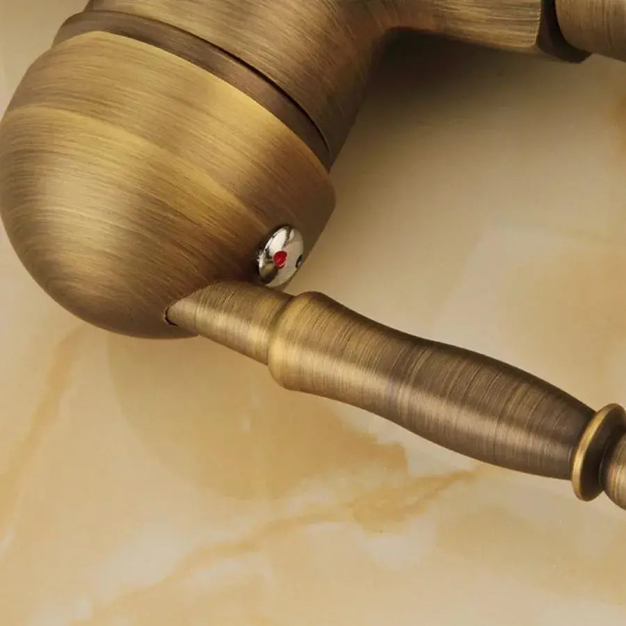 Μπαταρία κουζίνας, υγειονομικό ορείχαλκο, χρυσό, OD/2046