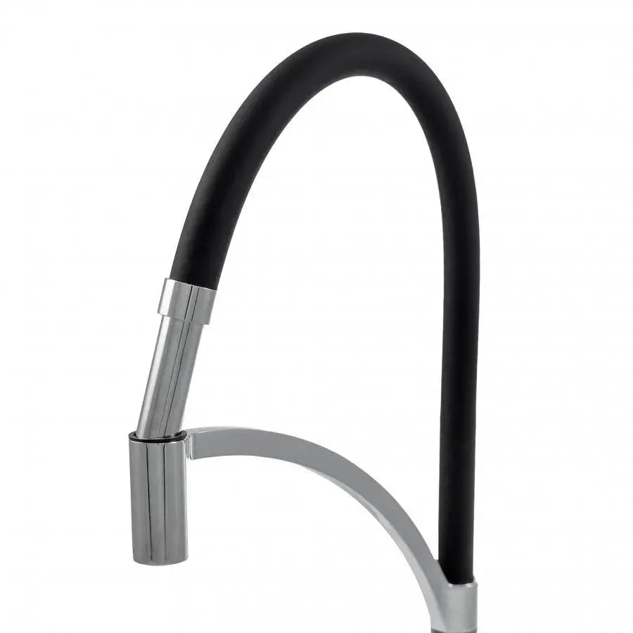 Μπαταρία κουζίνας, υγειονομικό ορείχαλκο, Chrome Black, WZX/2019