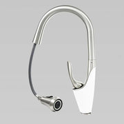 Μπαταρία κουζίνας με εκχυλίσιμο ντους, υγειονομικό ορείχαλκο, Chrome, W054